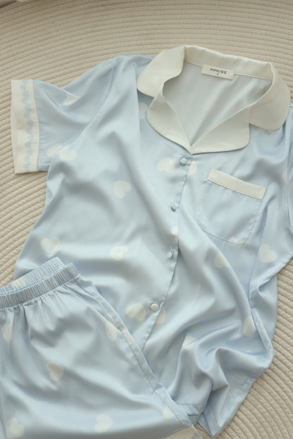 Lumiere Short Sleeve Pajama Set