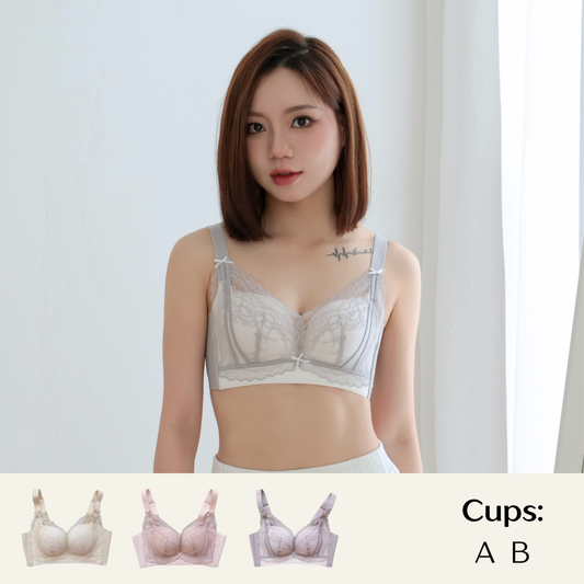 Peony Push Up Adjustable Bra